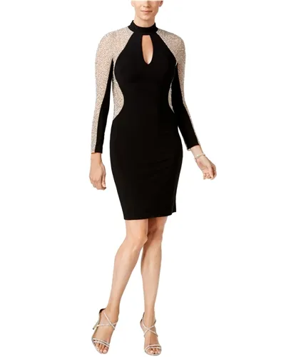 Xscape Womens Beaded Bodycon Dress, TW2